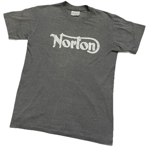 Norton Motorcycle 1987 Vintage Daytona Single Stitch USA Made T Shirt S/M - Picture 3 of 12